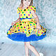 Baby dress 'Colorful season' Art.-509. Childrens Dress. ModSister. My Livemaster. Фото №6