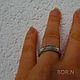 Wedding rings ' Harmony'. Engagement rings. BOR.N | avtorskoe serebro. My Livemaster. Фото №4