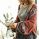 Order cardigans: Crochet cardigan 'BOHEMIAN'. MezhanHook. Livemaster. . Cardigans Фото №3