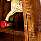 Wine rack ' Sagar'. Shelving. MyLoftMe. My Livemaster. Фото №5