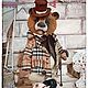 Мистер Тед мишка в технике тедди. Мишки Тедди. Татьяна Корчикова teddy & dolls. Ярмарка Мастеров.  Фото №4