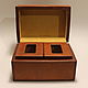 Order Leather watch storage box. Densefog. Livemaster. . Canisters Фото №3
