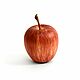 Яблоко сувенирное деревянное. Яблочки из дерева, Статуэтка, Томск,  Фото №1