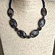Necklace Silence. Llanite natural, 925 silver handmade Karen. Necklace. The final touch. My Livemaster. Фото №4