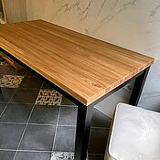 Для дома и интерьера handmade. Livemaster - original item Solid oak table 