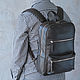 Men's leather backpack 'Karter' (Brown), Backpacks, Yaroslavl,  Фото №1