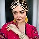NEW! Повязка чалма летняя Леопард. Чалмы. SOFIE ACCESSORIES. Интернет-магазин Ярмарка Мастеров.  Фото №2