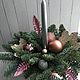 Новогодняя композиция со свечей. Новогодние композиции. Tatti_home. Ярмарка Мастеров.  Фото №4