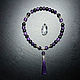 Rosary beads made of natural Amethyst and Shungite 33b. Rosary. oko-siriusa. Online shopping on My Livemaster.  Фото №2