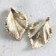 1805_1_Podveska 30h44 mm gold-Plated pendant, Pendant leaves, Pendants, Ioannina,  Фото №1