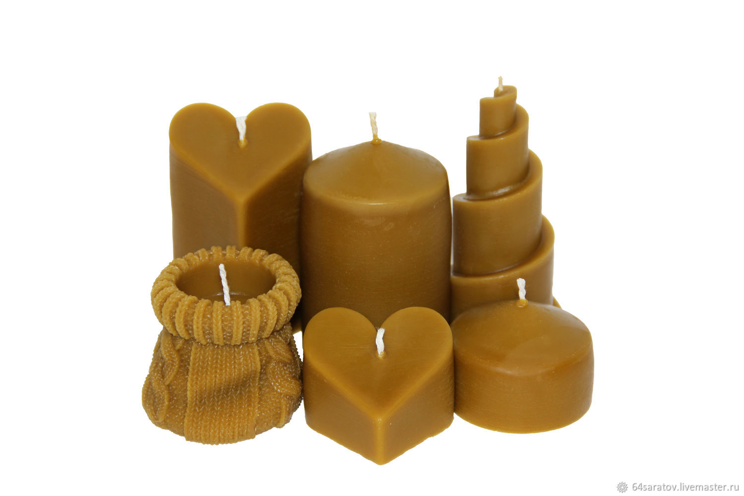 Набор восковых BDSM-свечей Teasing Wax Candles