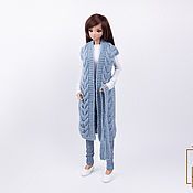 Куклы и игрушки handmade. Livemaster - original item Clothes for dolls: Vest for BJD doll 60-65 cm and SD. Handmade.