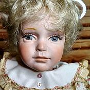 Винтаж: Редкая фарфоровая кукла  мальчик - матрос Mathew от Phyllis Wright