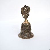 Для дома и интерьера handmade. Livemaster - original item A bell with the coat of arms of the Russian Federation (g. Kislovodsk). Handmade.