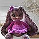 Зайка с длинными ушами игрушка амигрумми, оберег для всей семьи. Амигуруми куклы и игрушки. Подарки Прима ДОНа. Ярмарка Мастеров.  Фото №5