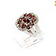 Pomegranate 'fresh Pomegranate' ring with garnets, Rings, Volgograd,  Фото №1