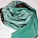 scarf felted Happy. Scarves. allenclave. Online shopping on My Livemaster.  Фото №2