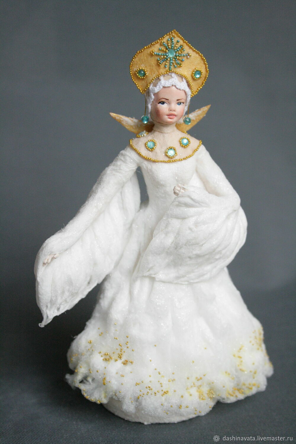 Author's Christmas toy 'Swan Princess', Christmas decorations, Orel,  Фото №1