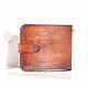 Order Men's leather wallet 'RHYTHM' (brown). CRAZY RHYTHM bags (TP handmade). Livemaster. . Wallets Фото №3