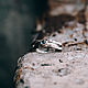 Серебряное кольцо "Капля дождя". Кольца. Museica. Интернет-магазин Ярмарка Мастеров.  Фото №2