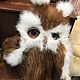 Order Owl from rabbit fur. Holich_toys. Livemaster. . Stuffed Toys Фото №3