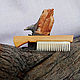 Order Peine de bigote. Ciprés y diente de cachalote. Mosquete del Mariscal. Bone and Stone, Runes and Amulets. Livemaster. . Combs2 Фото №3