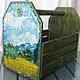 'Van Gogh ' Caja de vino, para regalos, para Bar, para cocina, Crates, Rostov-on-Don,  Фото №1
