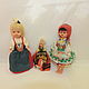 Three vintage miniature dolls Roddy(England)in the national.suits, Vintage doll, Coventry,  Фото №1