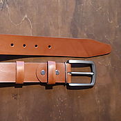 Аксессуары handmade. Livemaster - original item Leather Jeans Belt. URSP2VK38. Handmade.