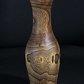 Для дома и интерьера handmade. Livemaster - original item Vase from elm. Handmade.