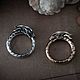 Order Ring Ouroboros. Snake Ring. Dragon ring. bronze silver. Mastenarium (mastenarium). Livemaster. . Rings Фото №3