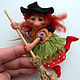 Grandma ezhka. Witch. Adventures. Miniature figurines. Elena 6zy. Online shopping on My Livemaster.  Фото №2