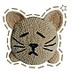 Вязанная плюшевая игрушка-обнимашка подарок котик. Амигуруми куклы и игрушки. Forestic-shop. Интернет-магазин Ярмарка Мастеров.  Фото №2