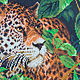 Embroidered picture 'Cheetah'. Pictures. Magic box. My Livemaster. Фото №4