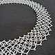 Wedding wide lace necklace, handmade lace. Necklace. moonlace. My Livemaster. Фото №4