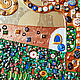 Order Painting with semi-precious stones, the Tree of life. Gustav Klimt. House of the Sun (irina-bast). Livemaster. . Pictures Фото №3