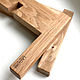 Подставка для цветов "Ursa" S, массив дуба. Цветочные подставки. Lagom Home Wood. Ярмарка Мастеров.  Фото №5