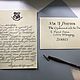 The letter from Hogwarts handmade, Fine art photographs, Sergiev Posad,  Фото №1