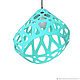 Zaha LIGHT aquamarine chandelier. Chandeliers. Spaces Bureau (SpacesBureau). Online shopping on My Livemaster.  Фото №2