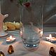 Винтаж: Стаканы с художественной гравировкой, 6 шт., Aida Glass, Чехия. Стаканы винтажные. Кабинет фрау Кунст. Ярмарка Мастеров.  Фото №5
