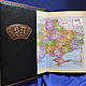 Leather diary with a coat of arms and initials, Diaries, Krivoy Rog,  Фото №1