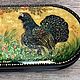 Capercaillie .Eyeglass case with miniature painting. Eyeglass case. skazka-kholui (skazka-kholui). My Livemaster. Фото №4