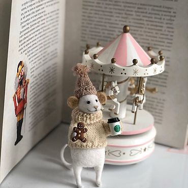 Все козлы - сухое валяние миниатюрной игрушки | Журнал Ярмарки Мастеров