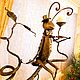 Candlestick ' Cricket on a branch ', Sculpture, Zelenograd,  Фото №1