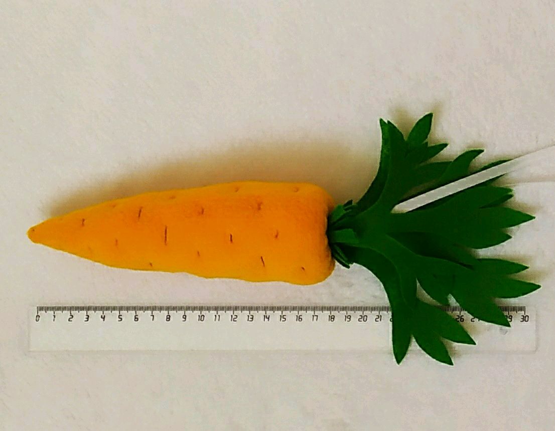 Морковь, редис, свекла, помидор и огурец из фетра: выкройки + мастер-класс