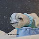 Order Teddy Animals: Baby dolphin Beluga. Irina Fedi Toys creations. Livemaster. . Teddy Toys Фото №3
