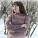 Women's sweater 'Flavor cocoa', Sweaters, Orenburg,  Фото №1