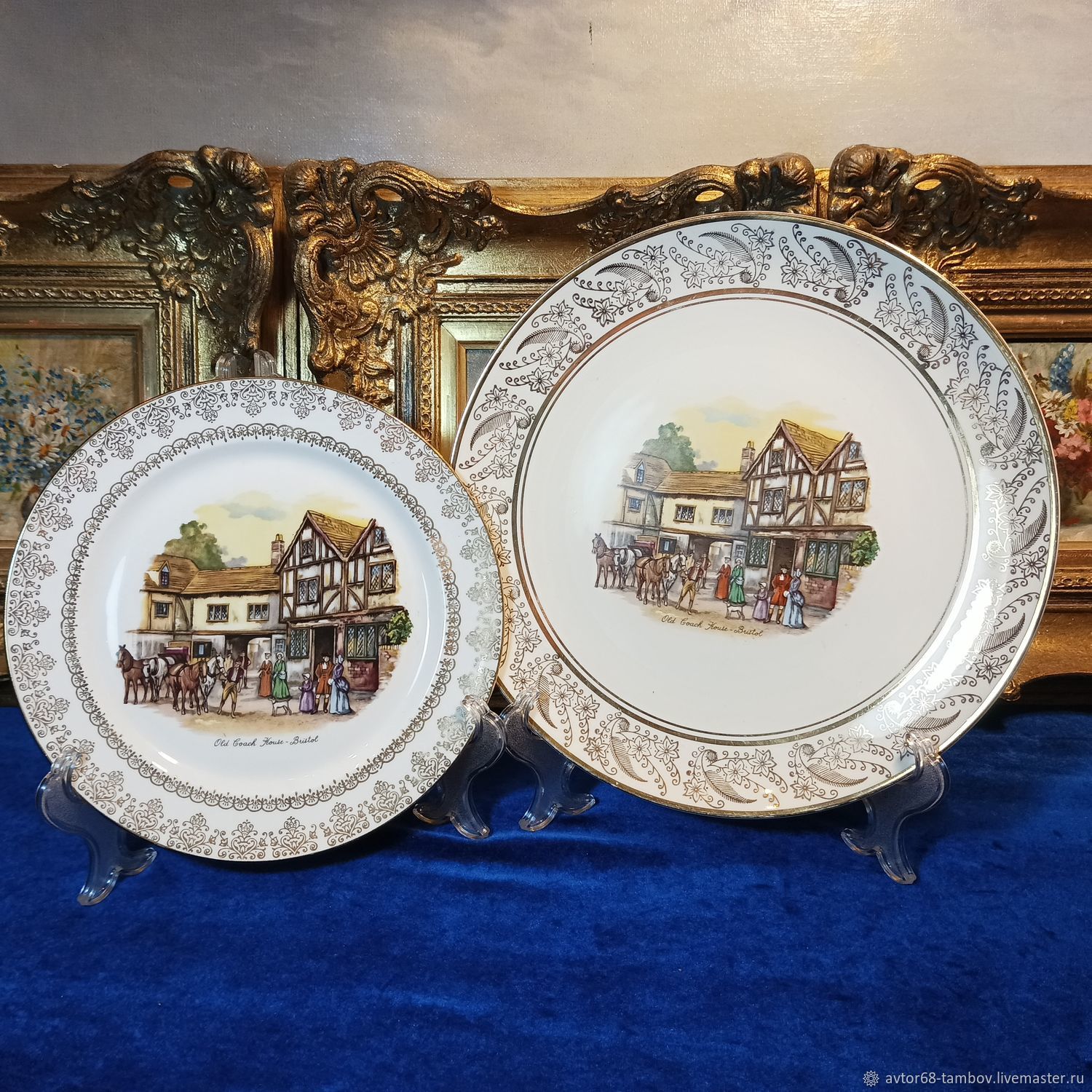 Винтаж: Тарелка.265 мм.Старый каретный дом.Royal Doulton купить в  интернет-магазине Ярмарка Мастеров по цене 1999 ₽ – TZQ1ERU | Тарелки  винтажные, ...