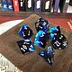 Дайсы, кубики ручной работы для DnD (Dungeons and Dragons) Sea Abyss. Фишки и кости. Fantasy Minis. Ярмарка Мастеров.  Фото №4