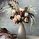Интерьерная композиция в керамической вазе. Элементы интерьера. Dayflowers.moscow/ Decorhome.moscow. Ярмарка Мастеров.  Фото №5